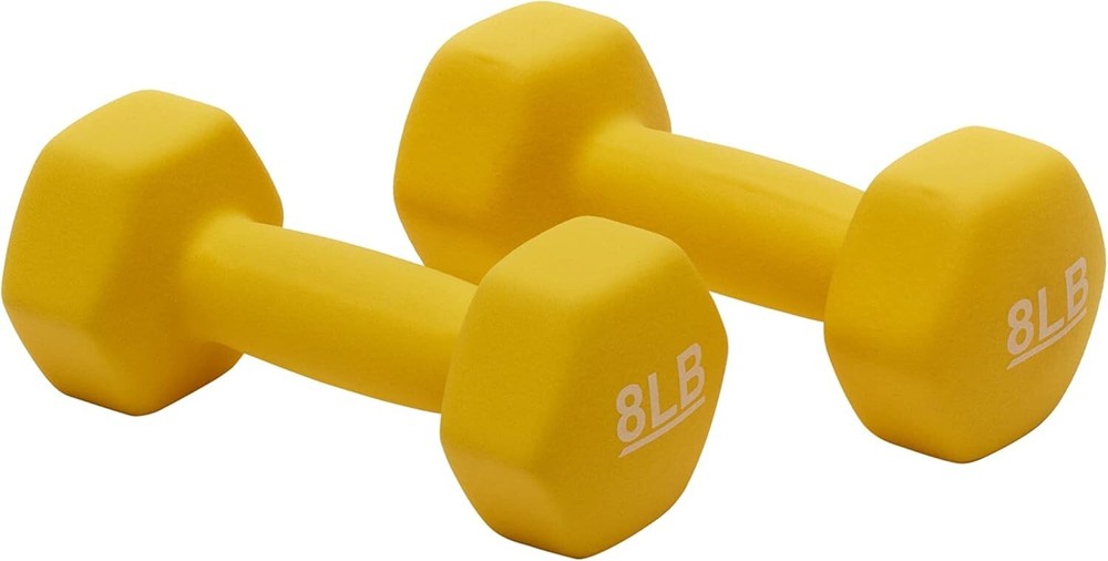 Neoprene Dumbbell Hand Weights Pairs- Select Weights