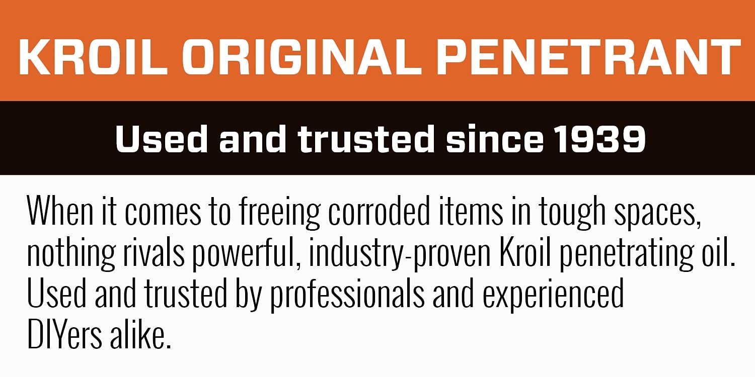 KROIL Original Penetrating Oil, King Size, 13 oz. aerosol (KanoLab Aerokroil)