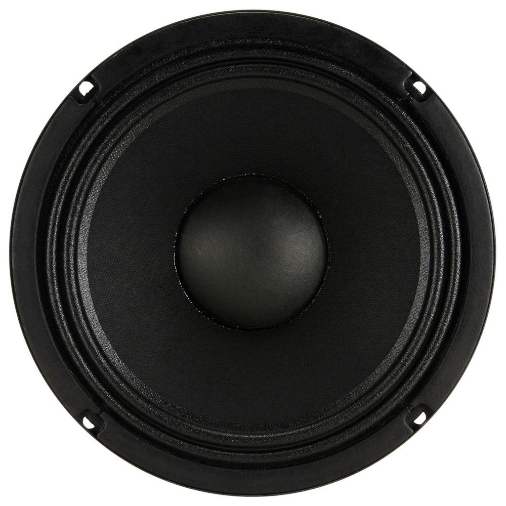 8-in Midrange Driver Speaker Exceptional performance through bass and mid-Range:
