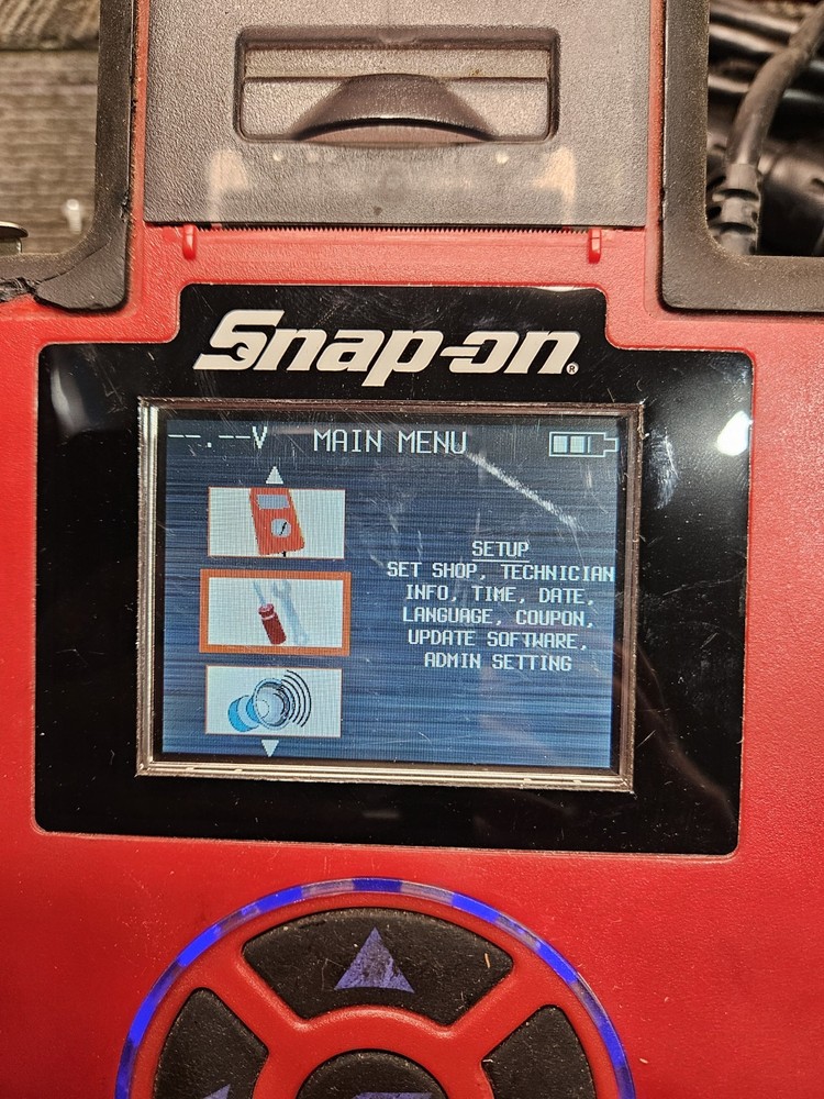 Snap-On Tools EECS304C MicroVAT Battery Tester - TOOL ONLY