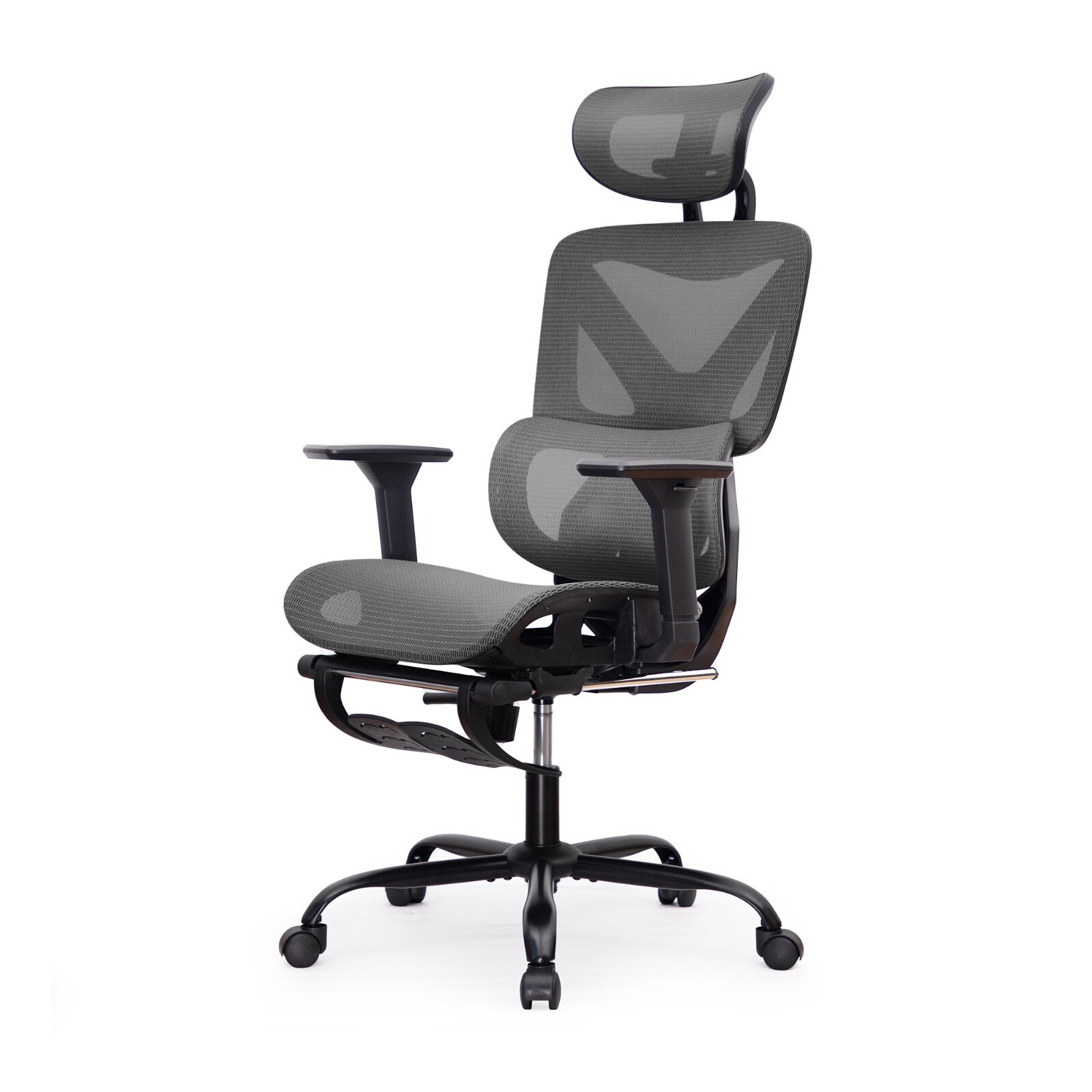 Deluxe Mesh Ergonomic Office Chair with Adjustable Lumbar Support - New Open Box