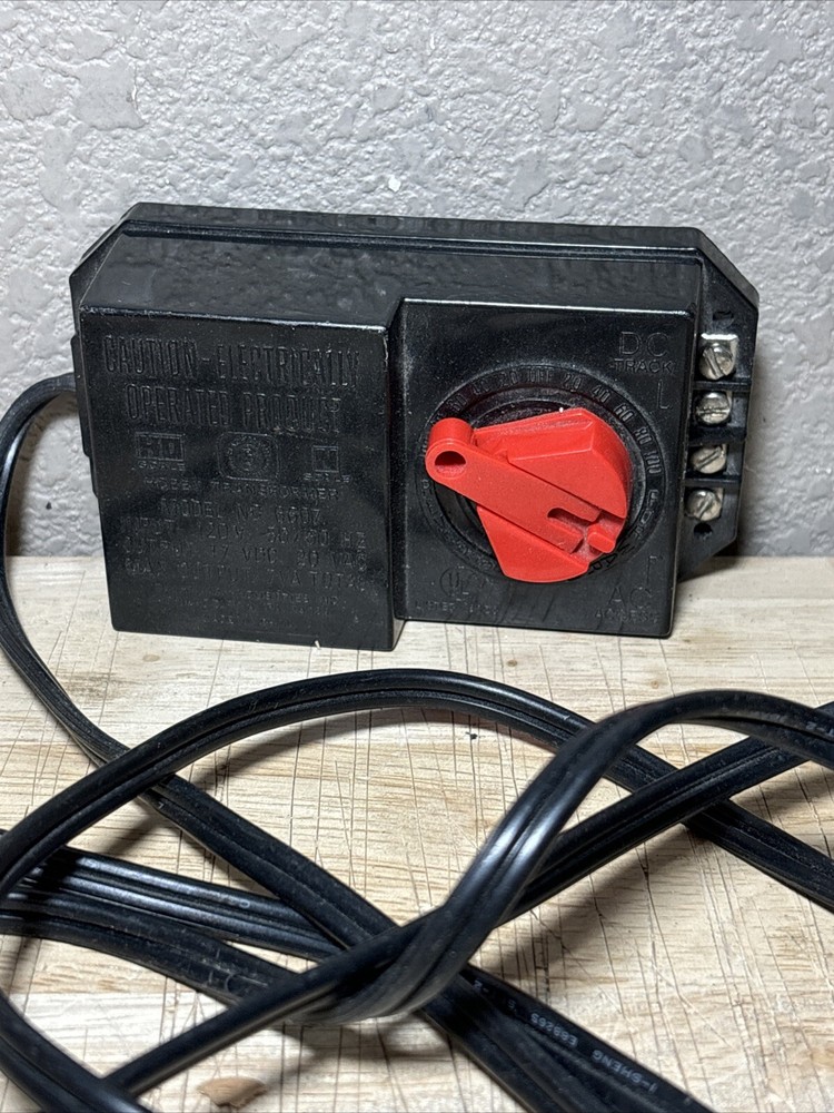 Bachmann Hobby Model Train Transformer Model No. 6607 Black