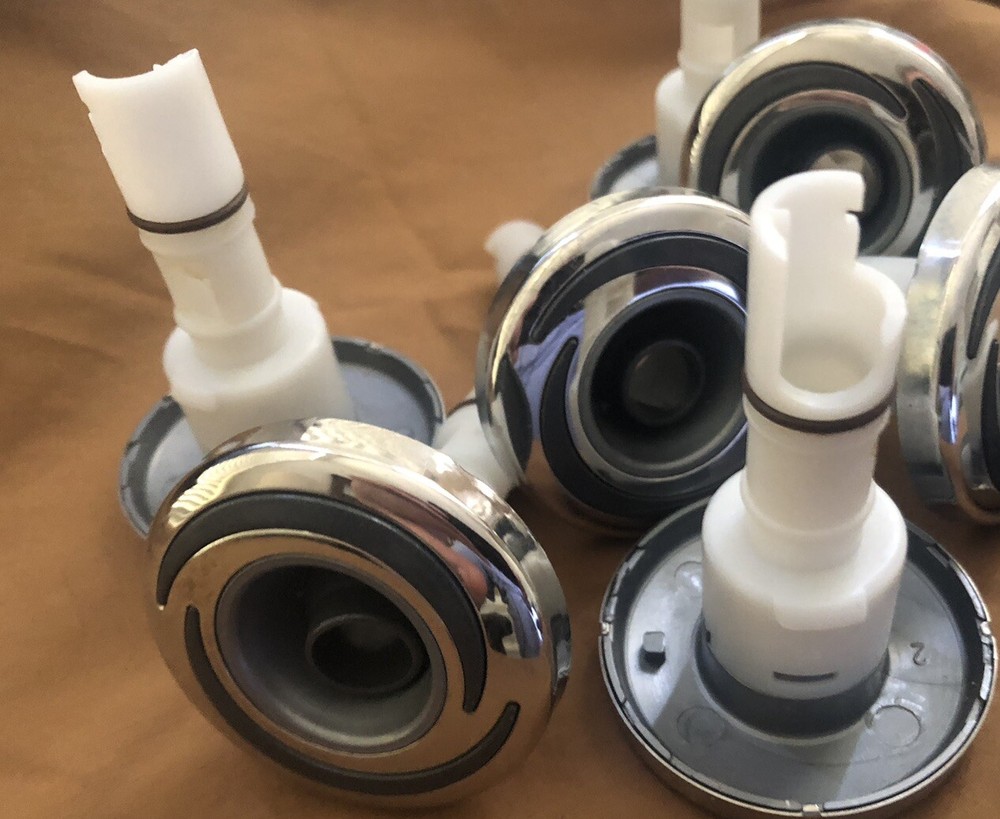 (9) Cal Spas 2” Directional Jet Inserts 2.5” Stems