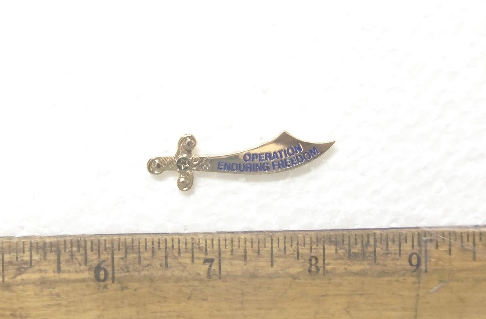 "Operation Enduring Freedom" Pin