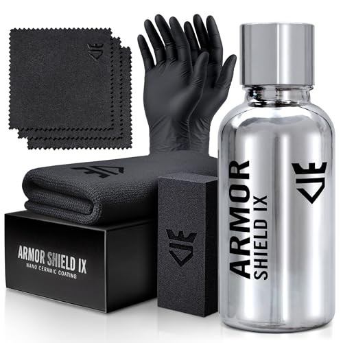 Armor Shield IX – DIY Ceramic Coating for Cars – High-Performance 82% Active