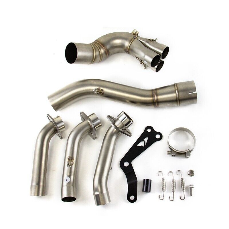 MT-09 2020-2025 for Yamaha MT-09 Exhaust Front Pipe Muffler Tips Whole System