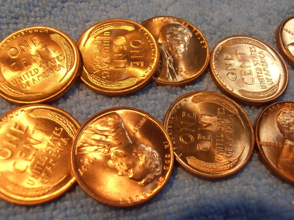 1947 D Lincoln Cent - BU Wheat Penny
