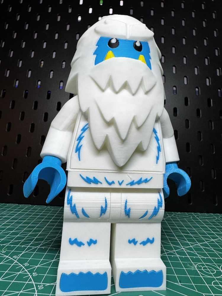 3D PRINTED - 9" -LEGO - YETI