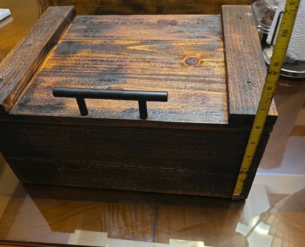 Handcrafted Cedar Wood Bbq Warmer Box