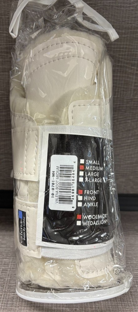 Valena Front Woolback Horse Boots - Size Medium