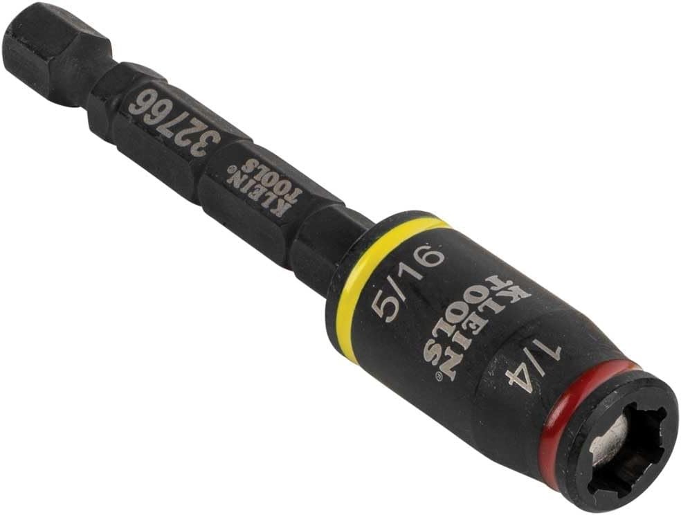 Klein Tools 32766 Impact Driver, 3-in-1 SAE Socket and Bit Silver
