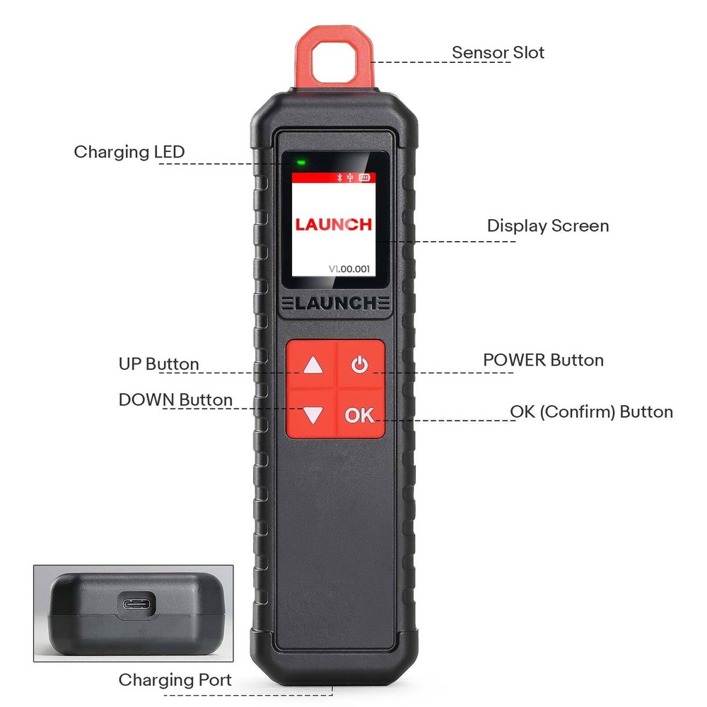 LAUNCH X431 I-TPMS Detector Programming TPMS Diagnostic Tool for X431V/PRO3S+5.0