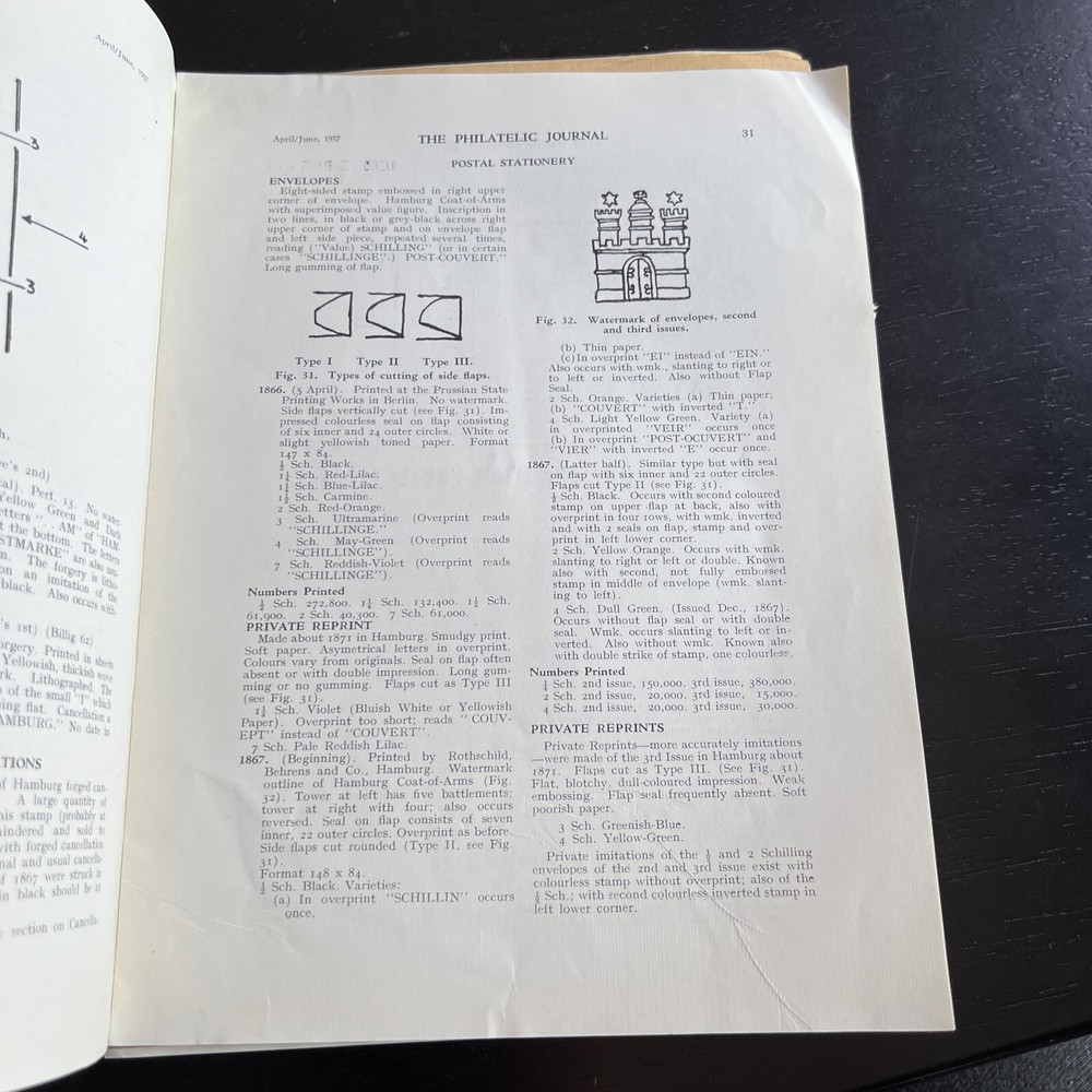 The Philatelic Journal Of Great Britain - 3 Issues - 1956-1957