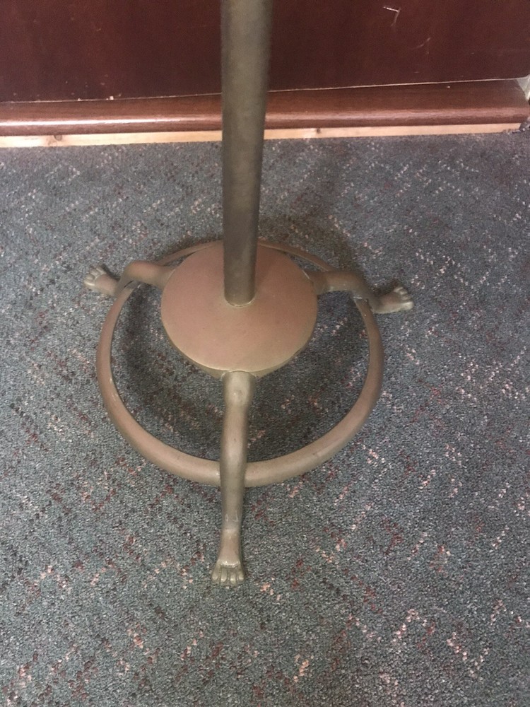 Antique Brass Valet Suit Stand