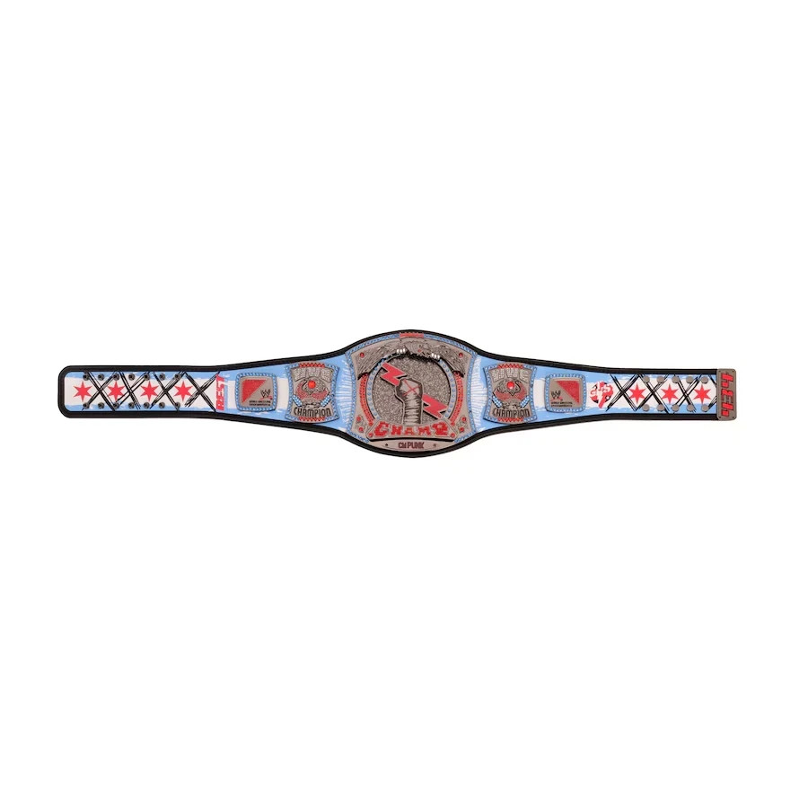 Custom Tribute Spinner Wrestling Title Belt | CM Punk Inspired 434-Day Record