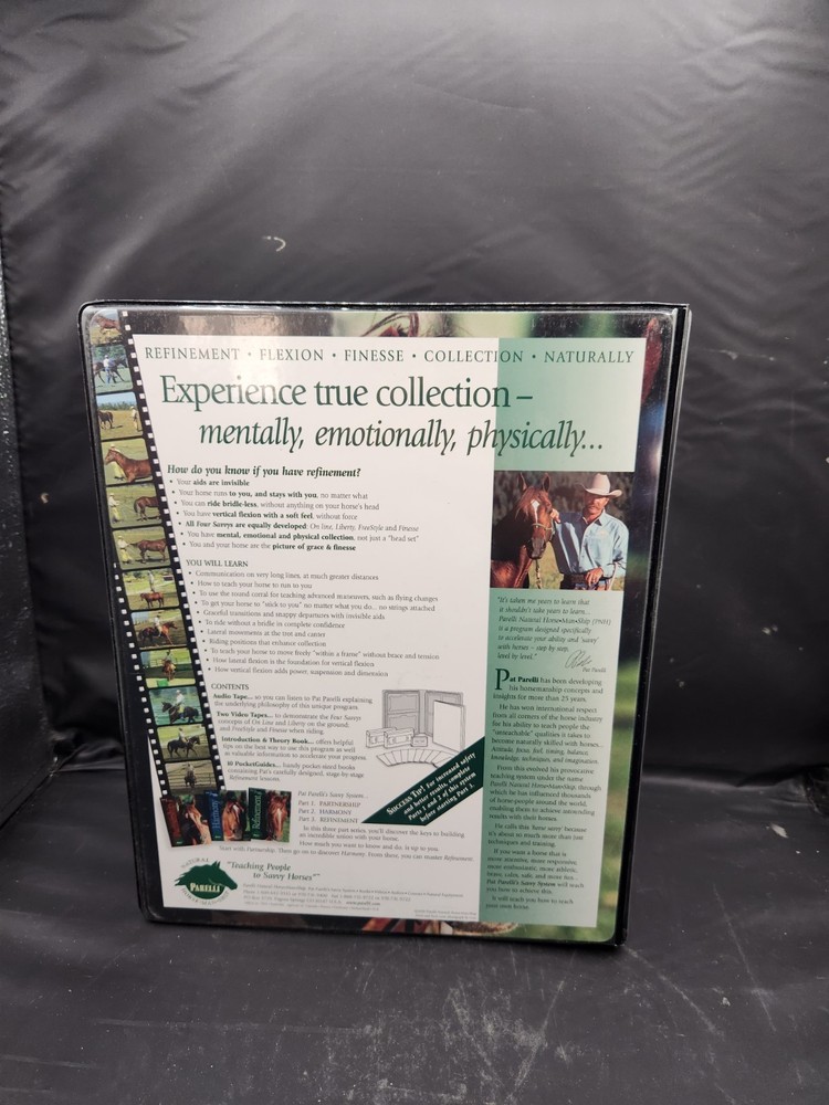 Pat Parelli's Savvy System Complete Set 1-3: Partnership, Harmony, Refinement