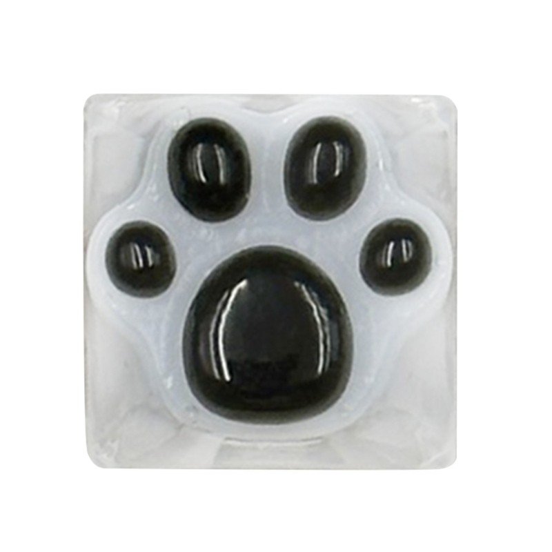 Resin Keycaps Claw with Backlights For Mechanical Keyboards Translucently