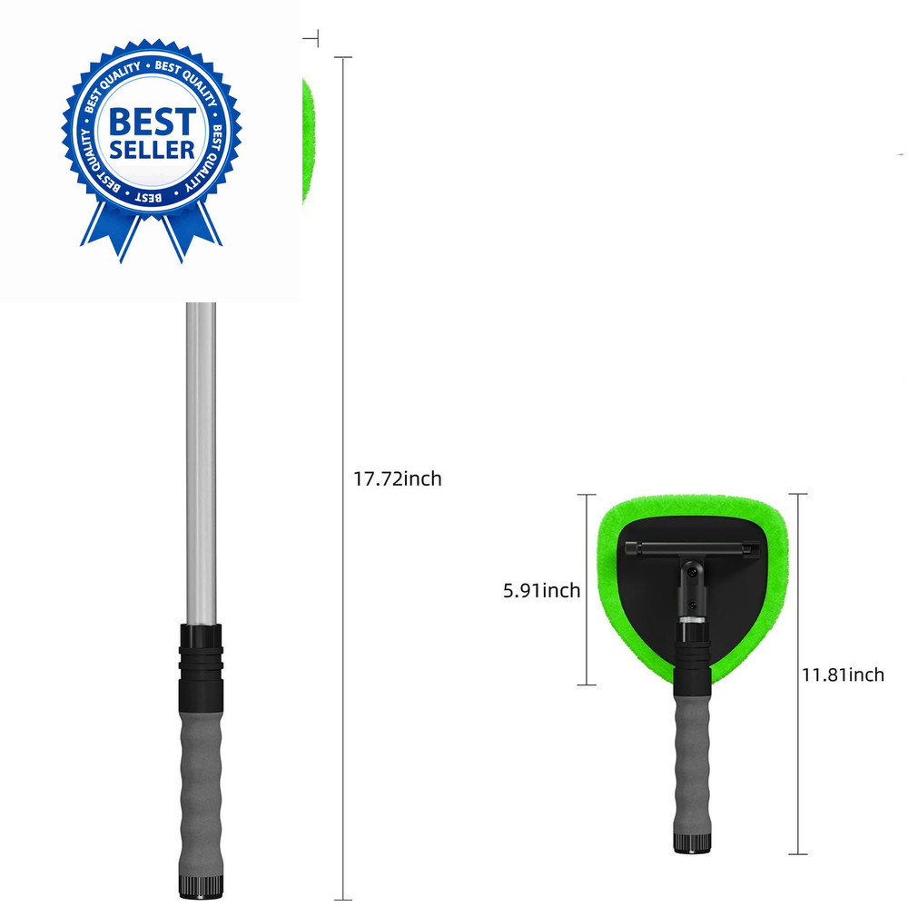 desin Windshield Cleaning Tool, Car Window Cleaner Green