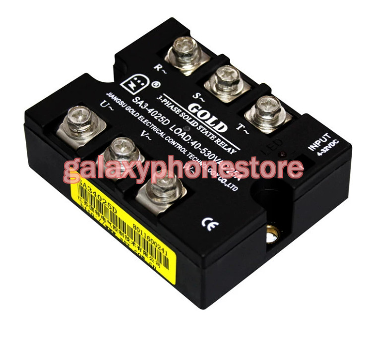 1PC Fit For GOLD Three phase AC Solid-state relay SA3-4025D 25A