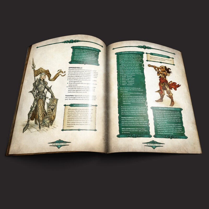 Dragonbane RPG Full Core Rule Book (Softcover)