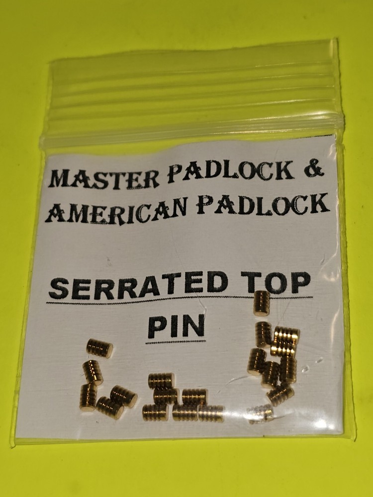 MASTER LOCK AMERICAN PADLOCK HIGH SECURITY UPPER REKEY PIN SPRING KIT LOCKSMITH