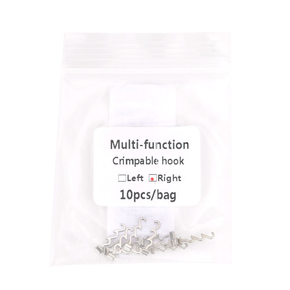 Dental Orthodotic Accessories Crimpable Hook Multi-function Sliding Spiral Long