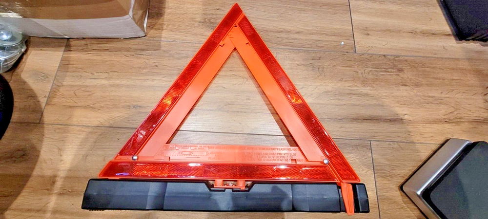 New, Warning Triangle