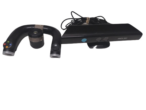 Xbox 360 Kinect Sensor Bar #1414 + Wireless Speed Wheel #1470