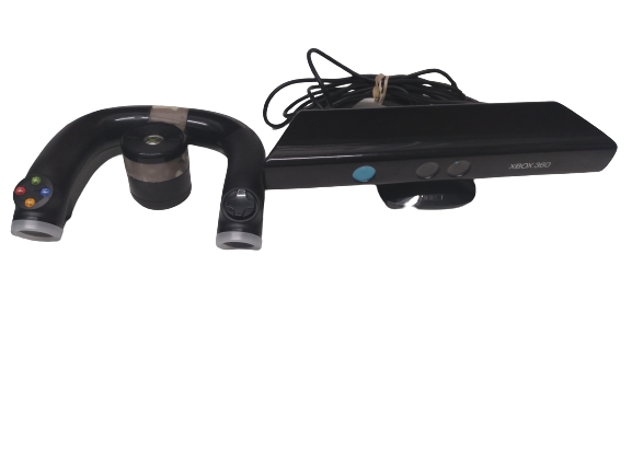 Xbox 360 Kinect Sensor Bar #1414 + Wireless Speed Wheel #1470