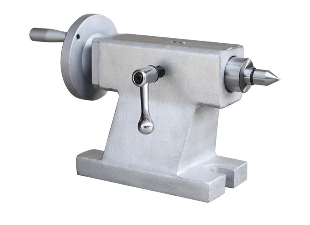 MT2 Center Height 110mm 125mm CNC Manual Tailstock Replaceable Ejector,