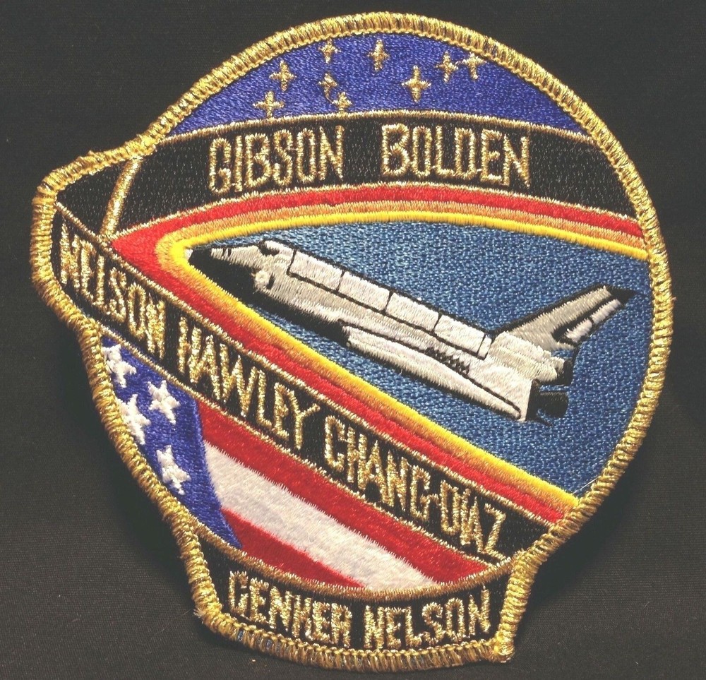 NASA Patch Space Program STS-61C Space Shuttle COLUMBIA Mission Astronauts