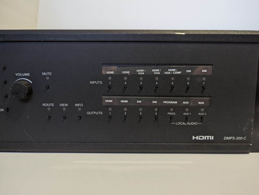 Crestron DMPS-300-C HDMI Rack Mount Pro Digital Media Presentation System