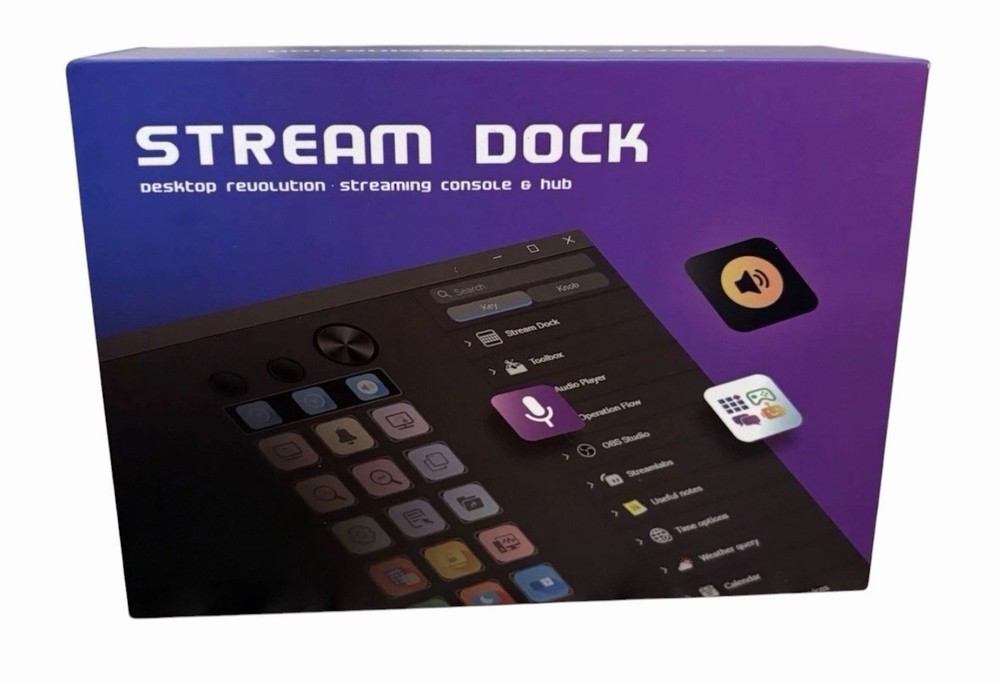 VSD N4 Pro Stream Dock NEW/OPEN BOX