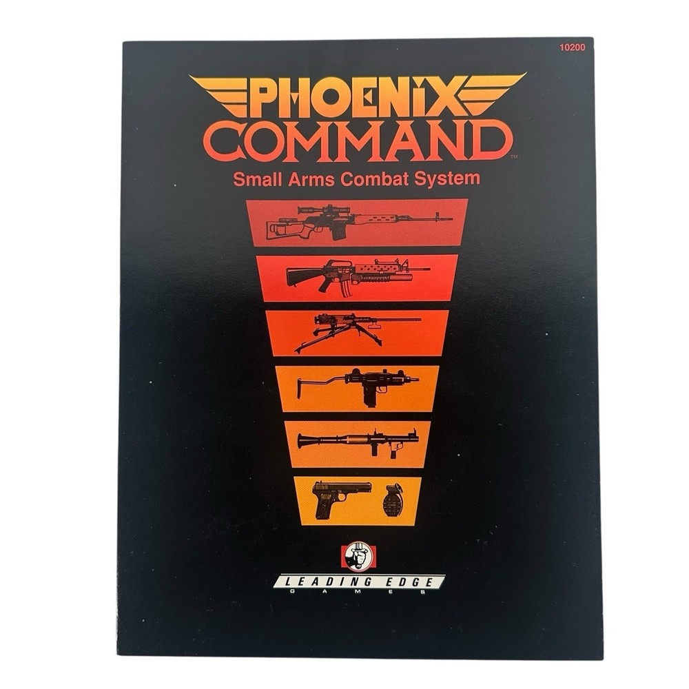 Leading Ed Phoenix Comma  Advanced Rules for Small Arms Combat (2 SW (VG+