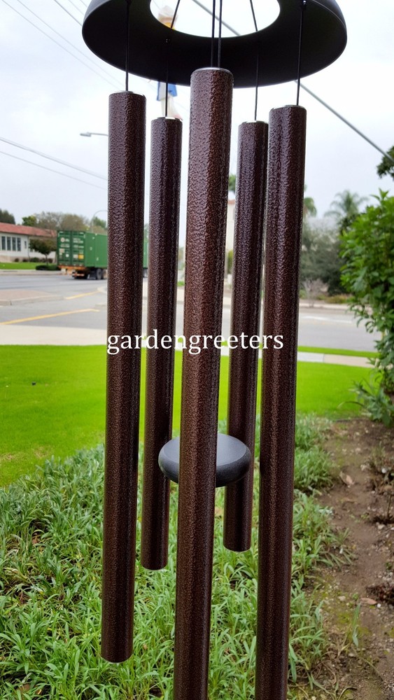 LARGE 44" WIND CHIME BROWN 44" LARGE WIND CHIME