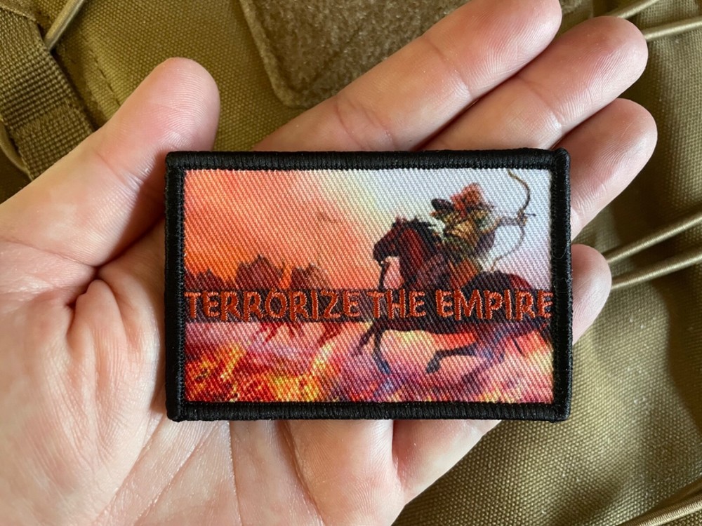 “Terrorize The Empire” Attila the Hun Patch by DBack Designs