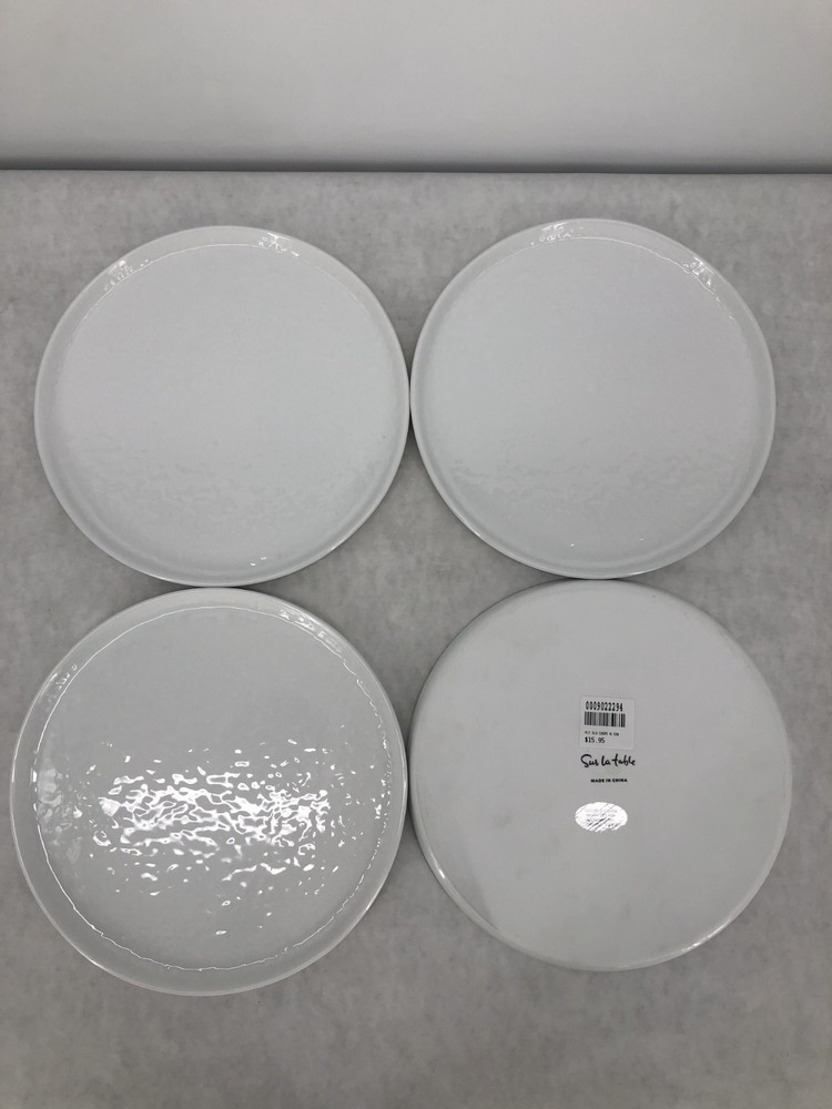 Sur La Table Coupe Salad Plate (4 Pack) - New