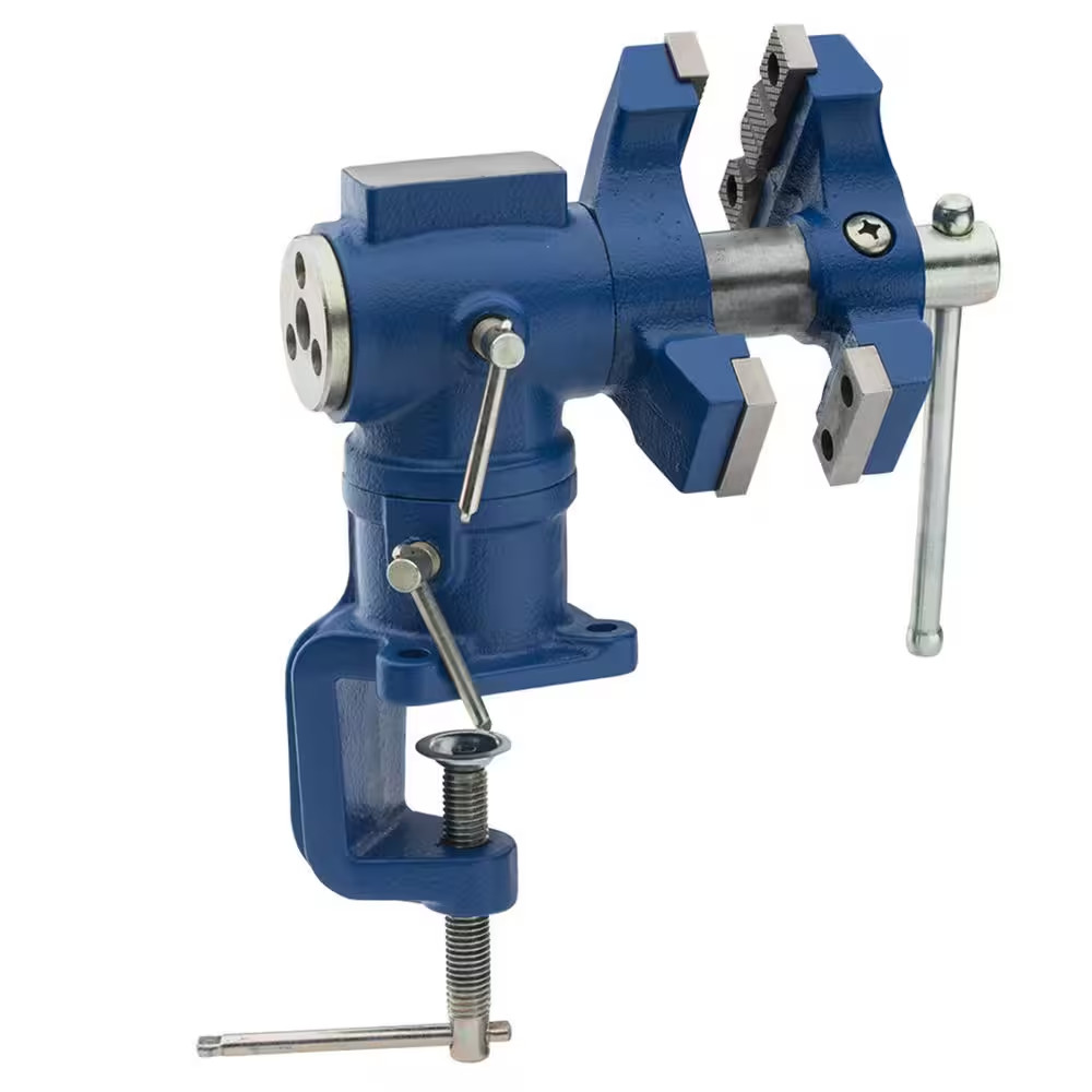 Bench Vise with Rotating Jaws