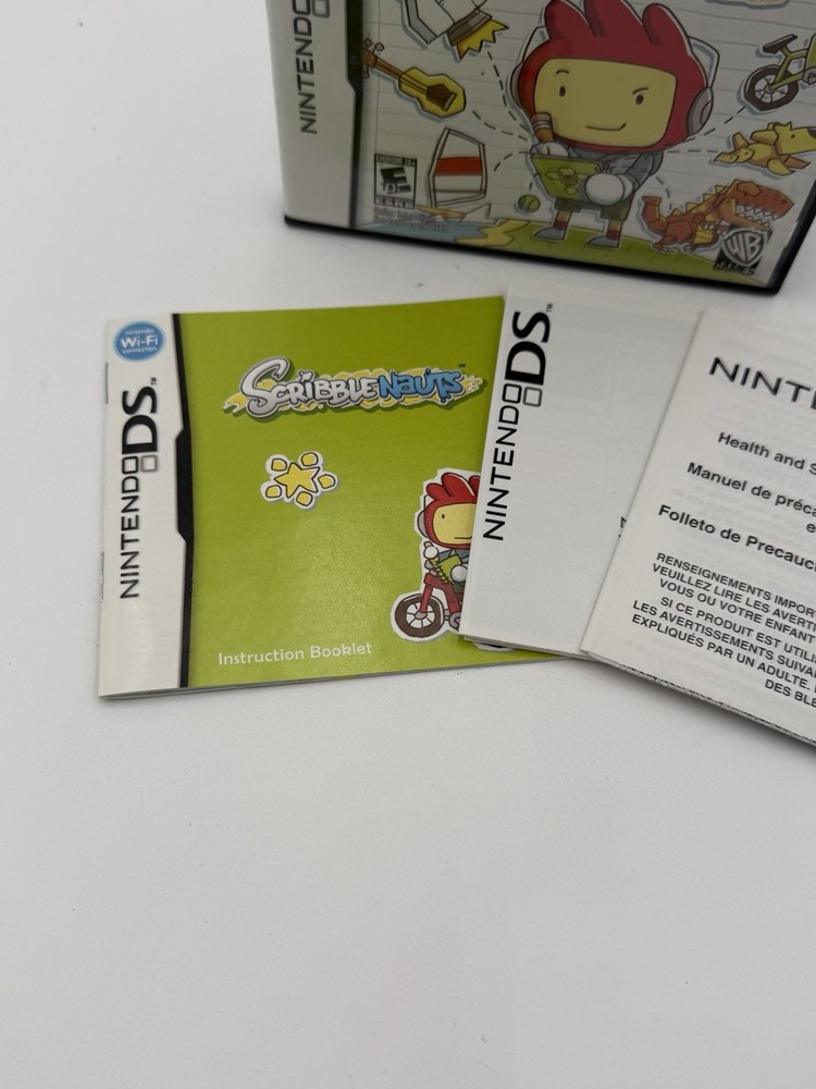 Scribblenauts Write Anything Solve Anything Nintendo DS Empty Replacement Case
