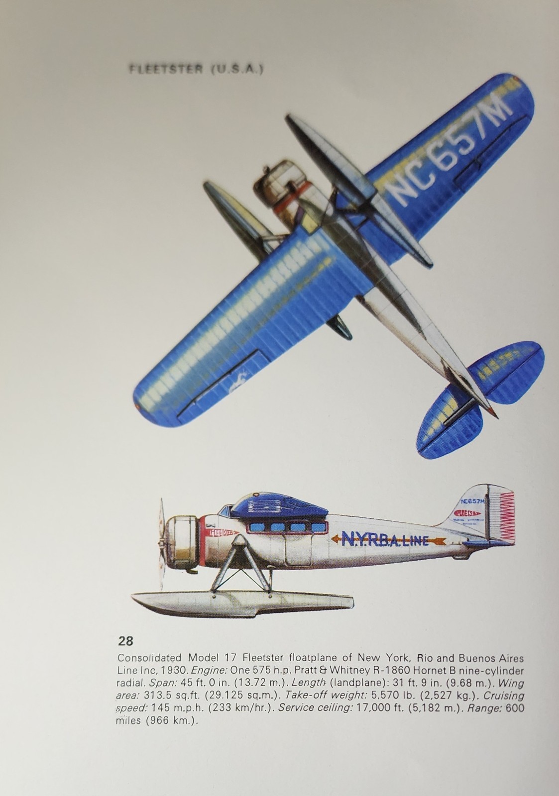 Consolidated Picture Out of Print Aircraft Spec Info Sheet Decor Art