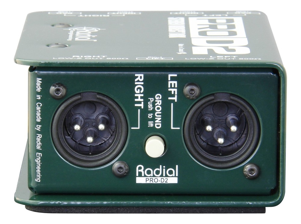 Radial ProD2 Stereo Passive Direct Box