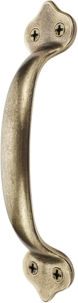 Vintage Solid Brass Pull Handle Antique Copper Barn Door Cabinet Drawer Pull
