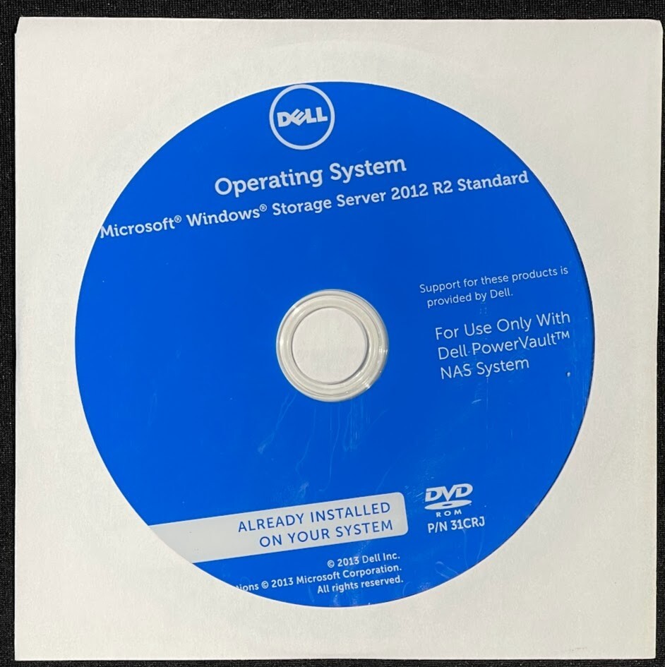 Windows Storage Server 2012 R2 DVD / English / Multiple User / 25CHC