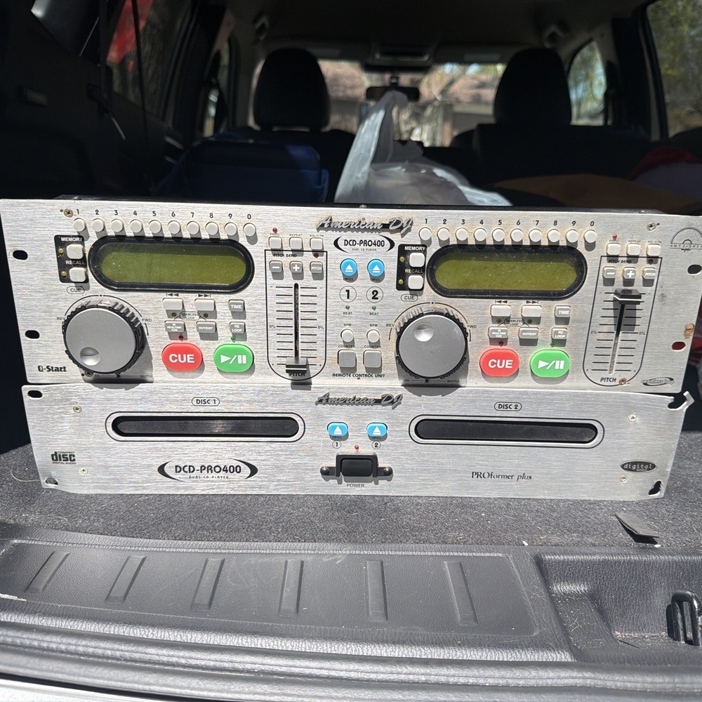 American DJ DCD-PRO400 CD Player And Controller Panel TESTED