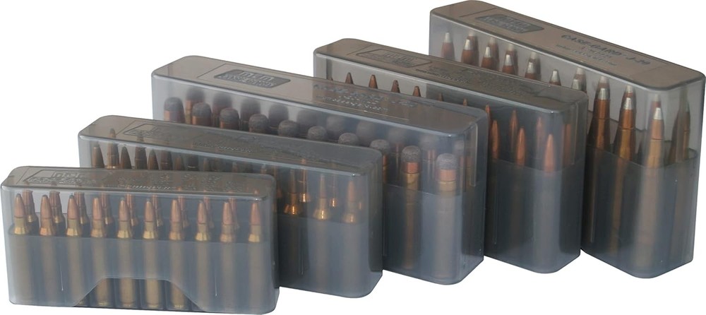 MTM Ammo Storage Box 20 Round Rifle Case Slip Top