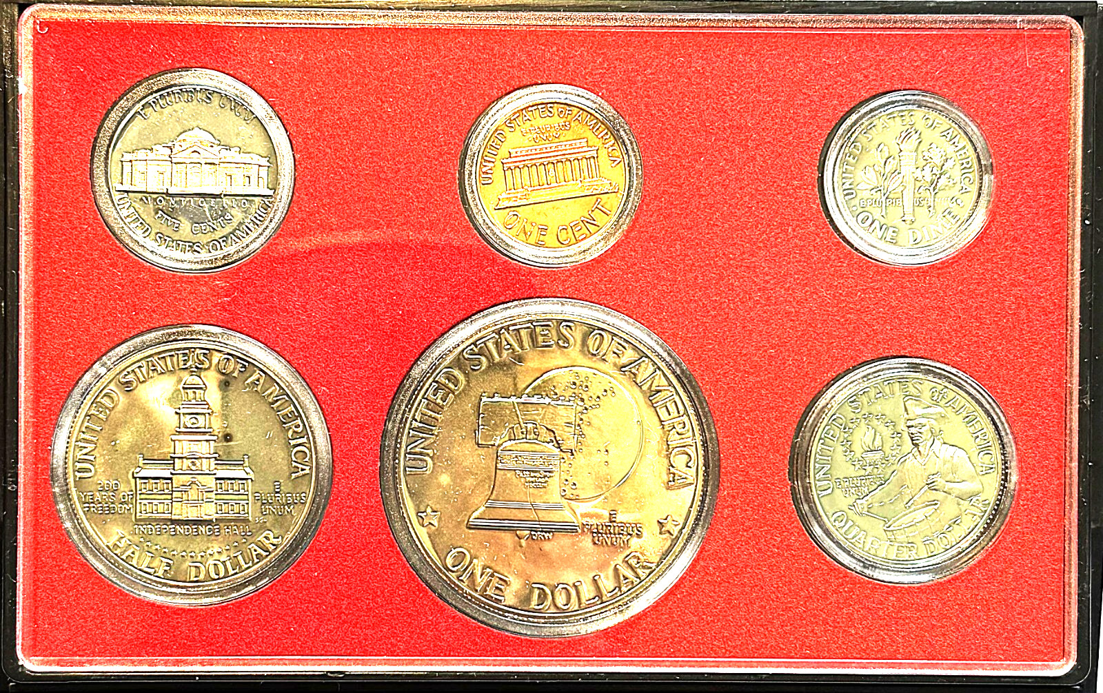 1976-S BICENTENIAL PROOF SET / EXTREMELY RARE / HARD TO FIND / UNC