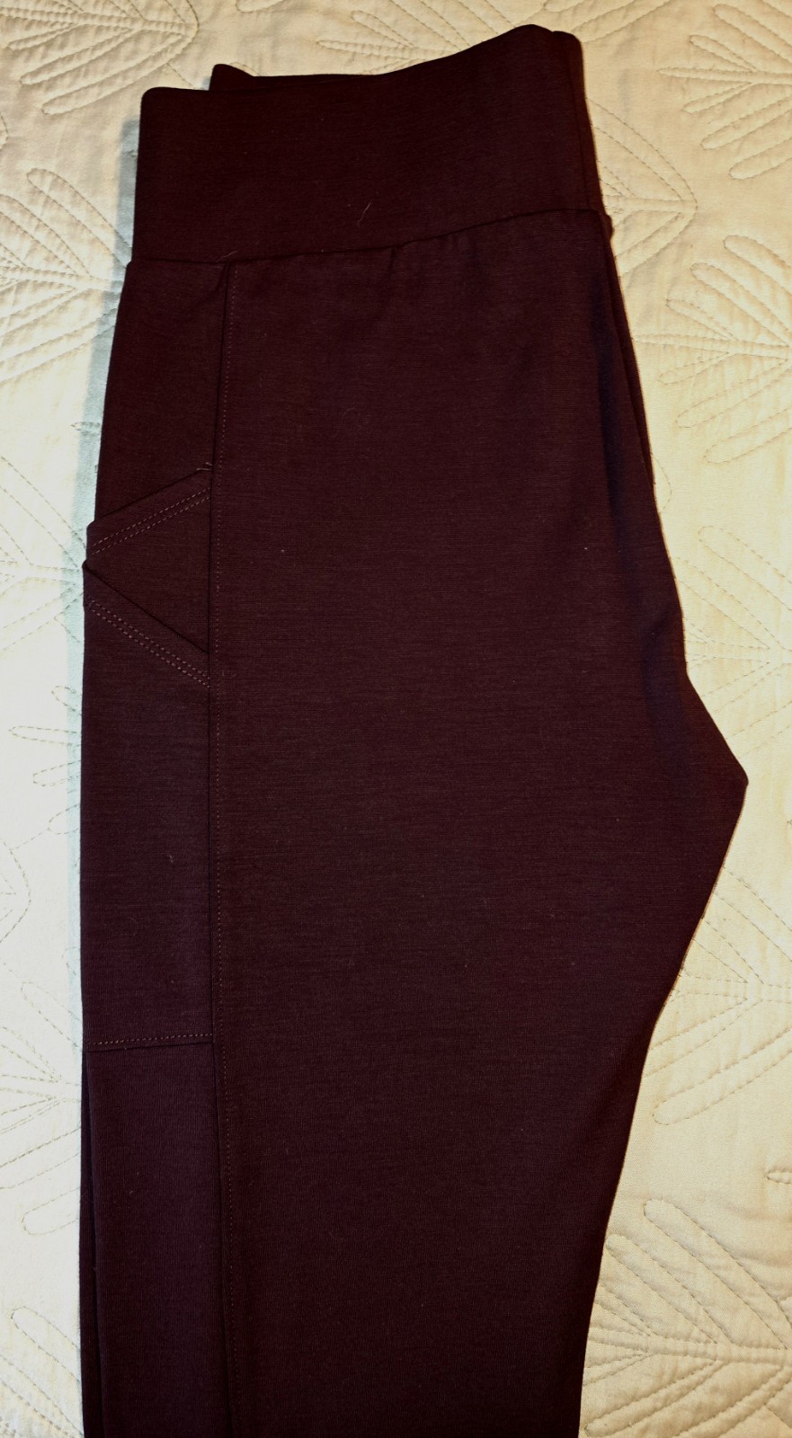 Lou Grey Sz M Luxurious Stretch Pants Jeggin Workout Running Yoga Outdoors Soft