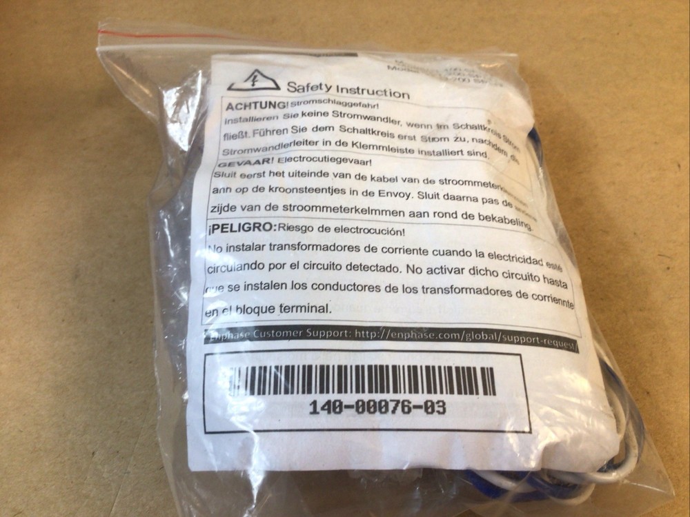 Enphase CT-100-Split/CT-200-Split/CT-Q-200-Split Consumption Monitoring Core