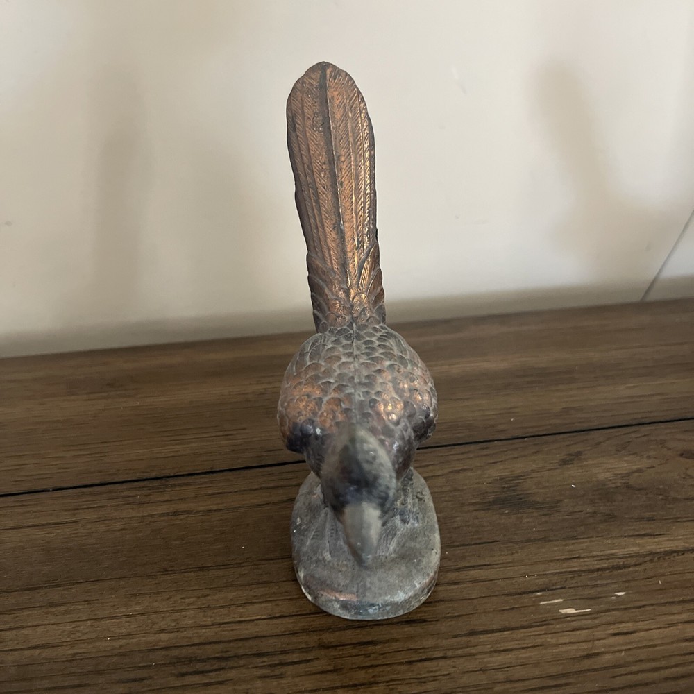 Copper Roadrunner Figure