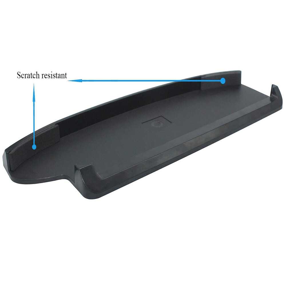 Vertical Stand Holder Bracket Plastic Base For PS3 Super Slim CECH 4000 Black